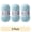 Blue Bird, variant on (3 pack) Skinny Chenille Yarn by Loops & Threads - Yarn for Knitting - Crochet - Weaving - and Arts & Crafts - Gray - Polyester - 8.75 oz