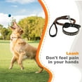thumbnail image 3 of Langgg Pet Collar and Leash Set Adjustable for Large Medium Leather Rope and Choker Kit Shockproof Pet Supplies TYPE1, 3 of 6