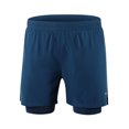 thumbnail image 1 of Reayehane Men'S Active Training Running Shorts 2 In 1 (Blue ), 1 of 5