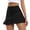 Black, variant on Conairie Womens Pleated Tennis Skirt High Waisted Tummy Control Golf Skort With Pockets Inner Shorts Lightweight Sports Skort For Workout Pickleball S