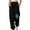 Black, variant on QUINDOS Pants for Womens Fashion Taper High Waisted Long Casual Sweatpants Drawstring Loose Pants with Pockets
