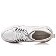 thumbnail image 3 of CMR CHAMARIPA Height Increasing Sneakers - Mens Sneakers That Make You Taller - High Top Men's White Sneakers 10 CM / 3.94 Inches, 3 of 5