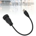 thumbnail image 4 of USB Male Panel Mount Connector, USB 3.0 Connector Flame Retardant Snap On Type Easy Using 0. Length  for Digital Camera, 4 of 7