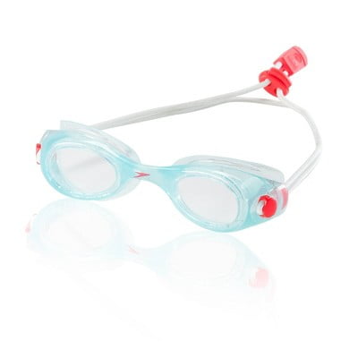 Speedo CB Kids' Glide Shark Print Swim Goggles Blue Ages 3-8 No Leak G1 for sale online 