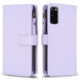 thumbnail image 2 of Compatible with Samsung Galaxy S20 5G Premium PU Leather Wallet Case with 9 Card Slots Zipper Pocket and Hand Strap, 2 of 5