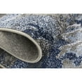 thumbnail image 6 of 7' X 10' Blue Gray And White Abstract Area Rug, 6 of 9