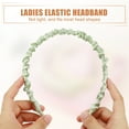 thumbnail image 6 of Unique Bargains 3pcs Fashion Headbands Set Different Designs Headbands Faux Pearl Hair Accessories for Women Party Green, 6 of 7