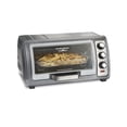 thumbnail image 1 of Hamilton Beach 31523 Freidora de aire Sure-Crisp Horno tostador con puerta de fácil alcance, acero inoxidable, 1 of 5