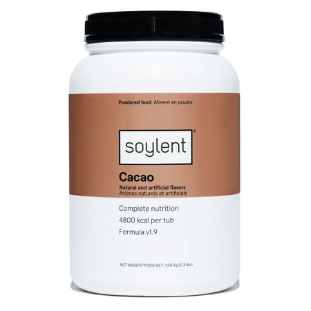 Best by may/2024)) Soylent Meal Replacement Powder, Cacao 2.3 Lbs, 1 Ct