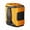 Waist Fan-JF107-Orange, variant on 2026 New Waist Clip Fan with long-lasting rechargeable battery & built-in flashlight, wearable cooling for work, hiking and night fishing.