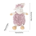 thumbnail image 3 of Pink Small Lamb Towel For Easy Hanging For Kitchen Bathroom Dining Room For Children And Adults 13.38x7.87x5.11 Inches, 3 of 7