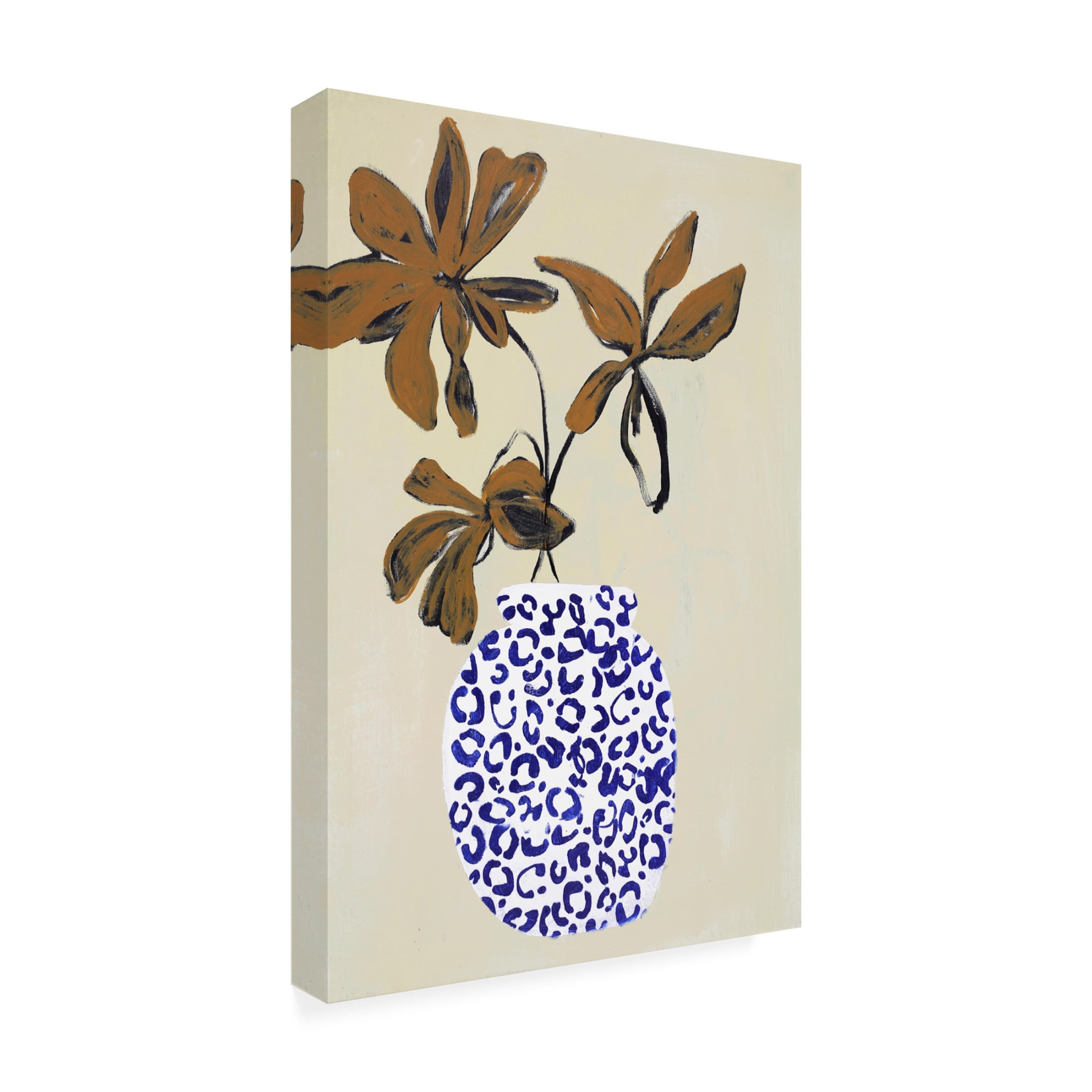 Canvas Wall Art - Design Fabrikken 'The Right Ambience' Wall Art for Living Room, Bedroom, or Office Décor by Trademark Fine Art - 22 x 32 Inches