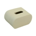 thumbnail image 4 of Caja de pañuelos de cerámica con tapa, servilletero, multiusos, resistente, para pañuelos Beige, 4 of 9