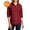 Rich Red, variant on LW670 Ladies Everyday Plaid Shirt, Womens Button Down Shirts