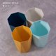 thumbnail image 5 of Cubo de Basura JAMW Organizador de Escritorio Plástico 24 cm Azul claro Sencillez, 5 of 5