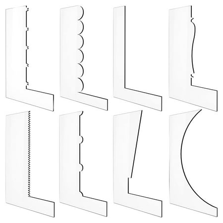 

Cake Decorating Comb Saw Tooth Set Cake Edge Scraper Butter Cake Icing Frosting