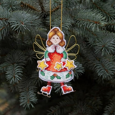 UPC: 4823069638665 | Christmas tree toy cross-stitch kit T-02C Set of pictures Christmas toys