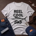 thumbnail image 4 of Jollimate Reel Cool Dad Shirt, Fishing Dad Gift, Fishing Shirts For Men, Graphic Men's T-Shirt, 4 of 6