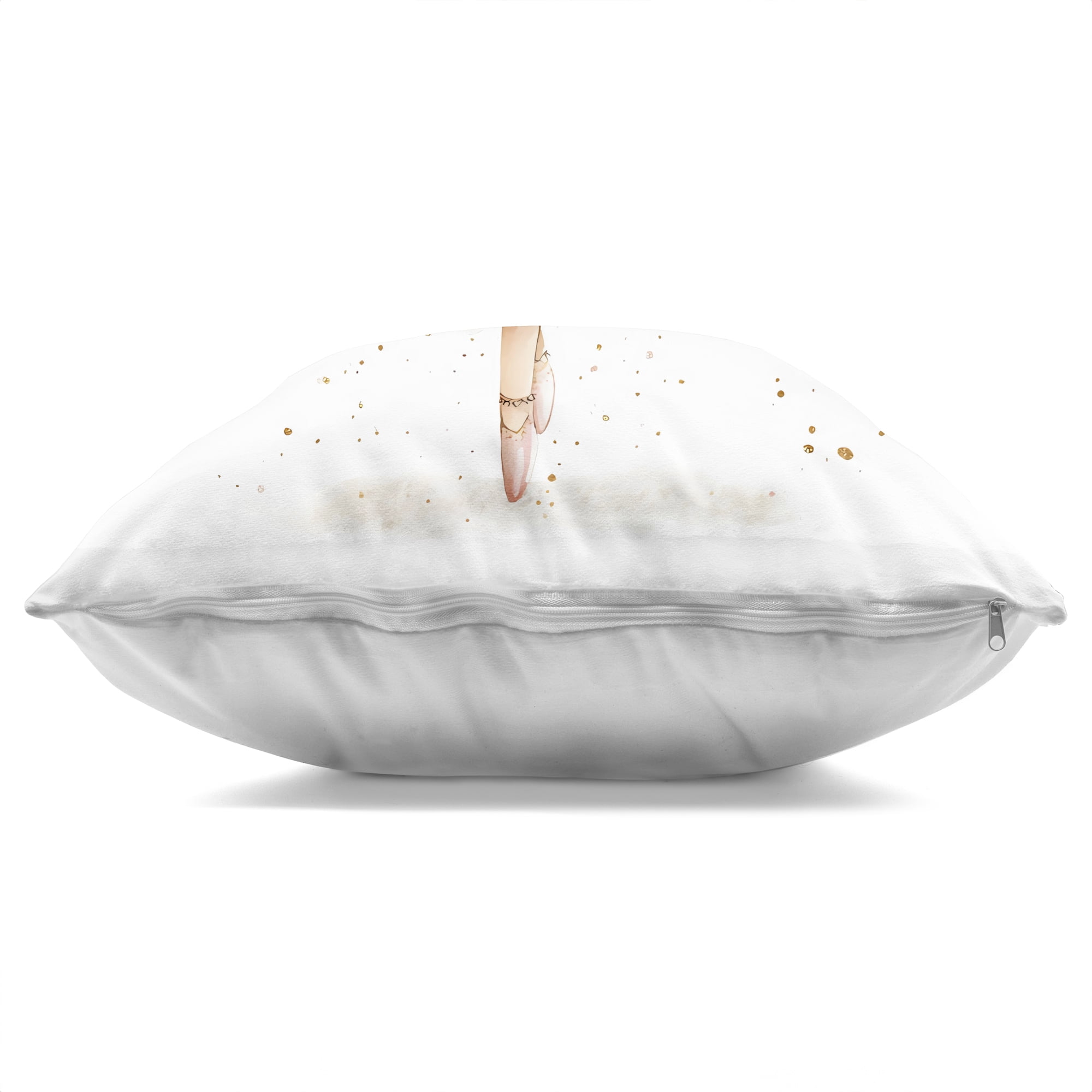 Stupell Industries Sweet Ballerina Pose Decorative Printed Throw Pillow, design by Creative Studio