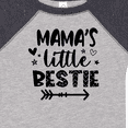thumbnail image 4 of Inktastic Mama's Little Bestie with Arrow and Hearts Boys or Girls Baby Bodysuit, 4 of 5