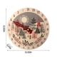 thumbnail image 3 of Calendario navideño de madera con cuenta regresiva | Reloj de pared reutilizable con calendario de adviento | Decoración navideña cuadrada de 29 cm para niños y familias | Letrero para colgar en la, 3 of 6