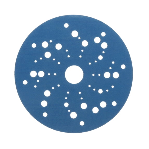 3M Hookit Blue Abrasive Disc Multi-hole, 36166, 5 in, 400 grade, 50 discs per carton, 4 cartons per case