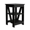 thumbnail image 5 of Taylor End Table, Side Table, Nightstand: 3-Tier Storage Shelf for Small Spaces, 5 of 8