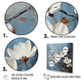 thumbnail image 3 of Designart "Charming Dogwood Serenity" Dogwood Floater Framed Wall Art Prints, 3 of 5