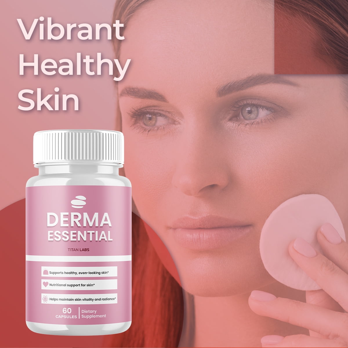 Derma Essential Advanced Formula Pills to Support Healthy Skin DermaEssential 120 Capsules