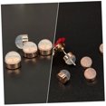 thumbnail image 3 of OULII 12Pcs Safety Earring Backs for Studs Rose Gold Bun Shaped Replacement, 3 of 8