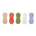 thumbnail image 5 of Women's 5 Pack No Show Low Cut Socks, Breathable Lightweight Invisible Ankle Socks with Silicone Heel Grips, Soft Comfortable Liner Socks for Sneakers Loafers Casual Daily Wear Khaki, 5 of 6