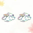 thumbnail image 4 of 8pcs Colorful Paper Clips Cartoon Mermaid Animal Shape Clips for Bookmark Office School, 4 of 6
