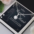 thumbnail image 2 of JEMINES Daughter in Law Gifts, Birthday Wedding Jewelry Gift for Bride, Daughter-in-Law Necklace (Daughter in Heart, Eternal Hope Necklace and Earrings Set), 2 of 6