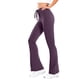 thumbnail image 2 of TaTaai Women's Plus Size Blue Yoga Pants High Waisted Solid Full Length Leggings Stretchy Non-See-Through Gym Workout Fitness Lounge Gift, 2 of 8