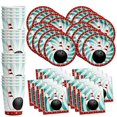 thumbnail image 1 of Bowling Fun Birthday Party Supplies Set Plates Napkins Cups Tableware Kit for 16, 1 of 2
