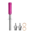 thumbnail image 3 of RC Starter Kit, Glow Plug Igniter Portable Functional Light Weight Sturdy Wear   For Methanol Engine Rose Red, 3 of 8