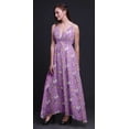 thumbnail image 4 of Bimba Robe Longue Maxi Sans Manches Imprimée Florale Bohème pour Femmes - Grande, 4 of 5