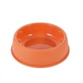 thumbnail image 5 of Round Shape Plastic Pet Food Water Feeding Bowl Dish, Blue, 5 of 10