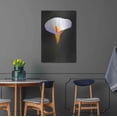 thumbnail image 4 of Luxe Metal Art 'Beautiful Flower' by Ata Alishahi, Metal Wall Art, 24"x36", 4 of 7