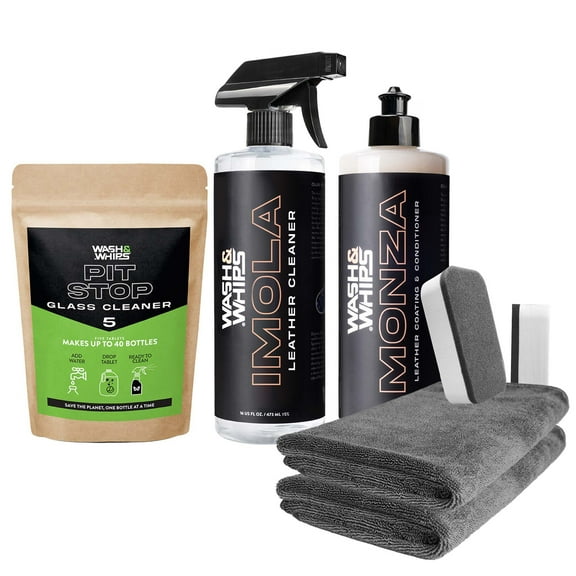 WASHWHIPS Leather Care Kit - Multi-Fabric  Surface Spot Cleaner
