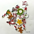 thumbnail image 2 of Inteprter 100 Pieces Flatback Buttons Pattern DIY Garment Connectors Button 2-Holes Embellishment Mixed Sewing Snap Lovely Decorative Type3, 2 of 6