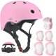 thumbnail image 1 of Casco para niños TCCVANAS ajustable con rodillera, protector de codo y muñeca, 1 of 8