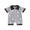 Black, variant on RUINIXCW Baby Boys Jumpsuit, Short Sleeve Stripes Pumpkin/Ghost Summer Romper Halloween Clothes