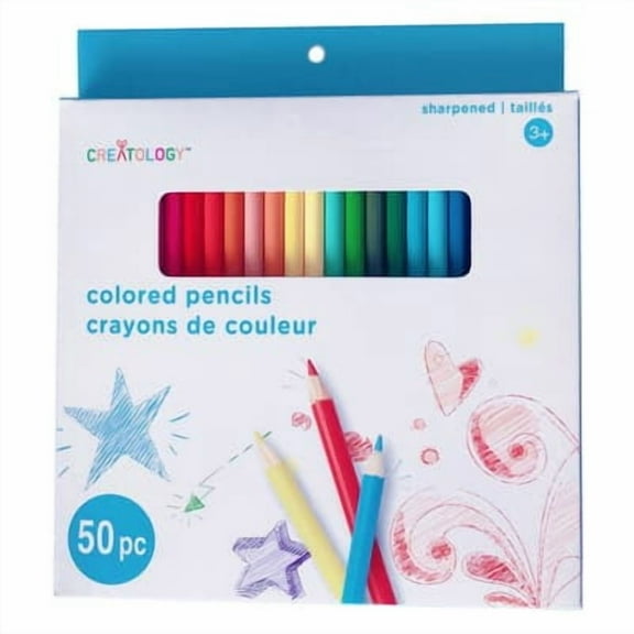 12 Packs: 50 ct. (600 total) Colored Pencils by Creatology