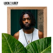 Lockology Peppermint Loc Retwist Butter for Dreads; Natural Locking Tea Tree; Dreadlock Products