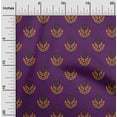 thumbnail image 1 of oneOone Viscose Jersey Fabric Leaves & Floral Block Print Fabric BTY 60 Inch Wide, 1 of 5