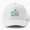 White, variant on Amelia Island Florida Beach Baseball Cap, Travel Hat Style