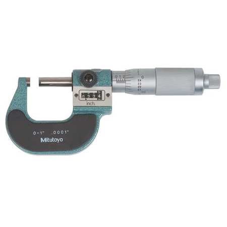 Mitutoyo Micrometer Set - Mitutoyo Digit Micrometer, 193-211CERT
