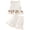 White, variant on VUHXZWAF Girls Summer Outfits Sleeveless Floral Ruffle Hem Tops and Shorts Kids Short Sets Size 5-6 Years