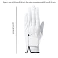 thumbnail image 2 of Guantes de golf de malla con puños elásticos y pegajosos para izquierda shamjiam, 2 of 8